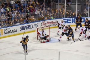 Prized rookie Jack Eichel first goal Buffalo Sabres