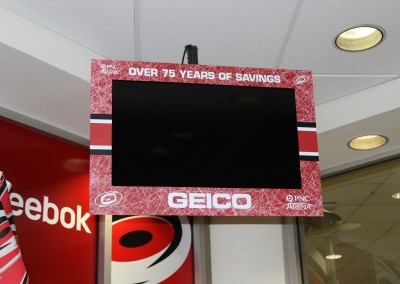 Carolina Hurricanes In-Game Television Feature