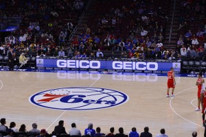 Philadelphia 76ers GEICO NBA Sports Sponsorship