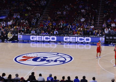 Philadelphia 76ers GEICO NBA Sports Sponsorship