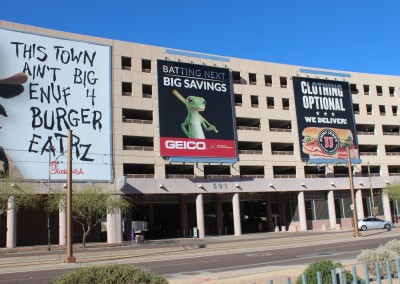 Legends Entertainment District GEICO Signage - Arizona Diamondbacks and The Phoenix Suns